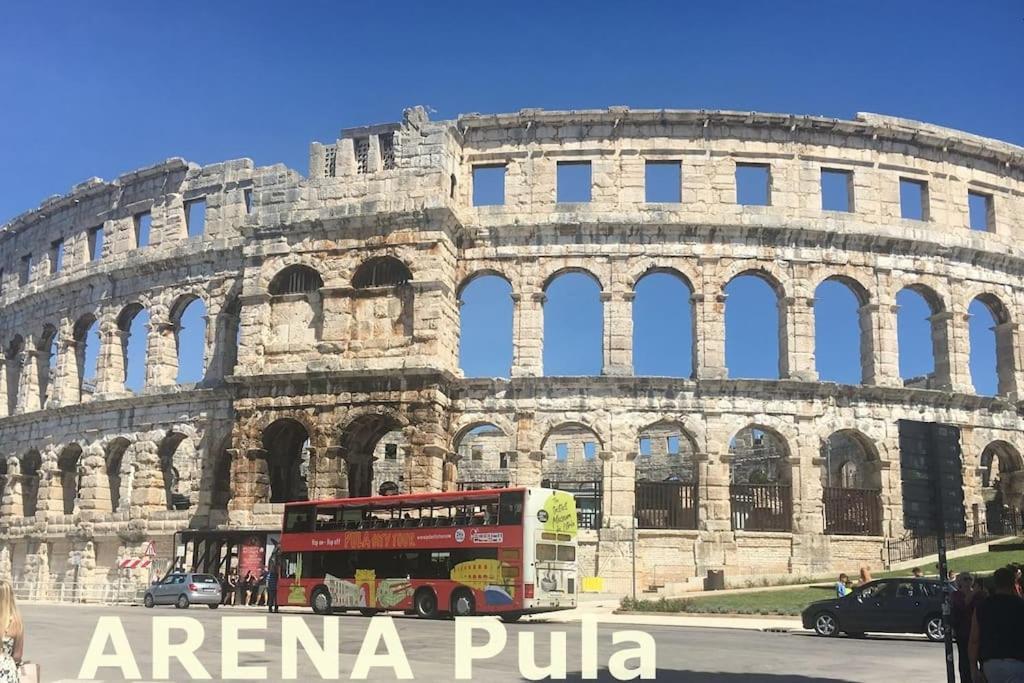 Istriensonne 0179 - Villa Romantika Mit Pool Ližnjan Kültér fotó
