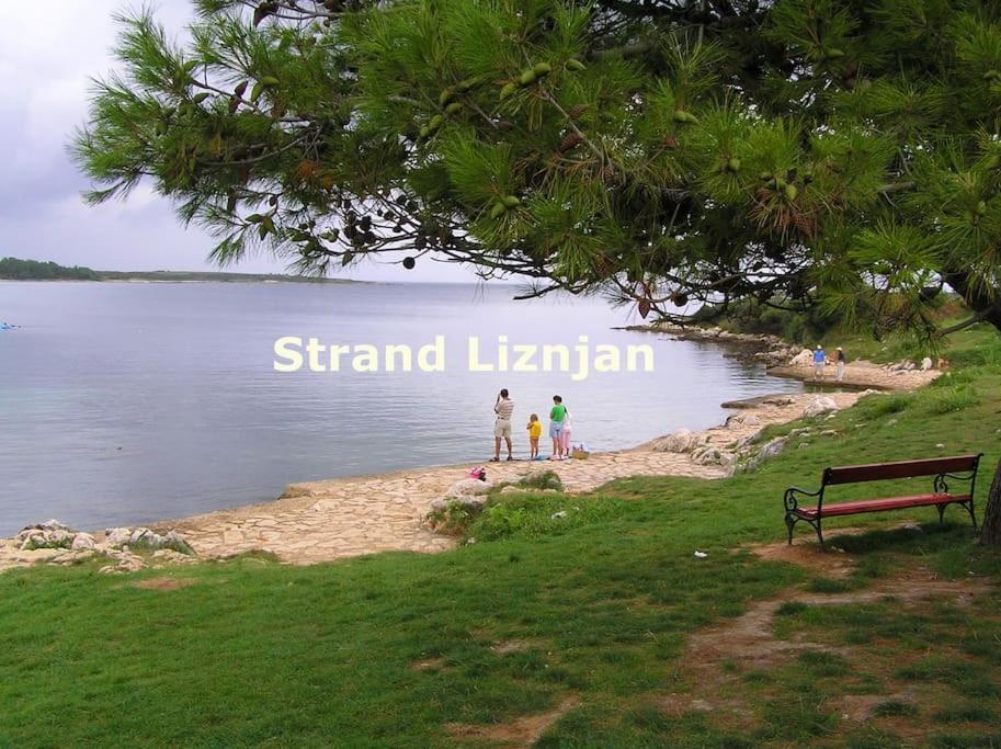 Istriensonne 0179 - Villa Romantika Mit Pool Ližnjan Kültér fotó